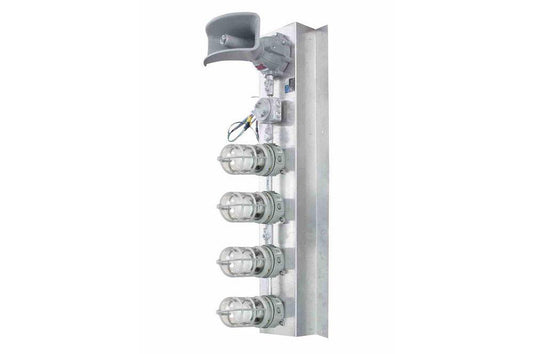 Class 1 Division 2 Hazardous Location Stack Light - Signal Traffic Light - Multiple Lamp Colors
