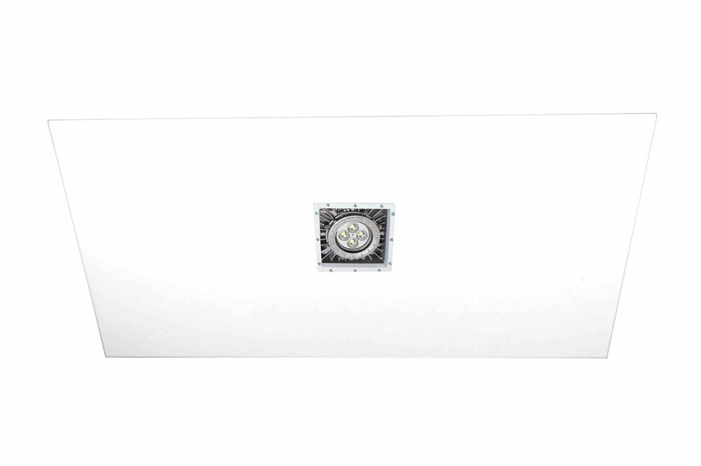 20W Explosion Proof 0-10V Dimmable LED Light- 2x4 Lay-In Troffer - C1D1&2 - Paint Spray Booth Rated