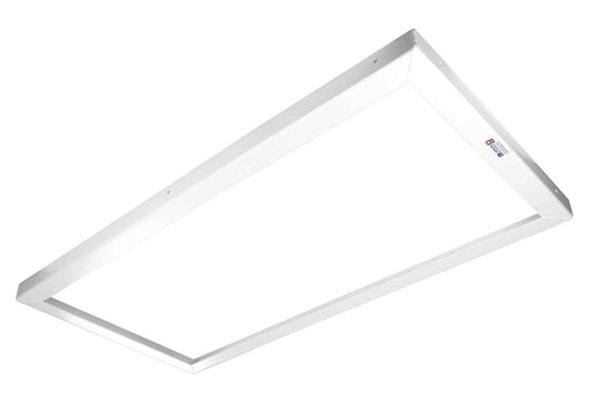 Troffer Dry Wall (Hard Plaster) Mounting Flange Kit for HALD-48-2X50LED-V2