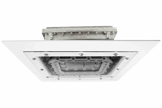 Low Profile Explosion Proof Emergency LED Light - 2x2 Lay-In Troffer - C1D2 - Paint Spray Booth