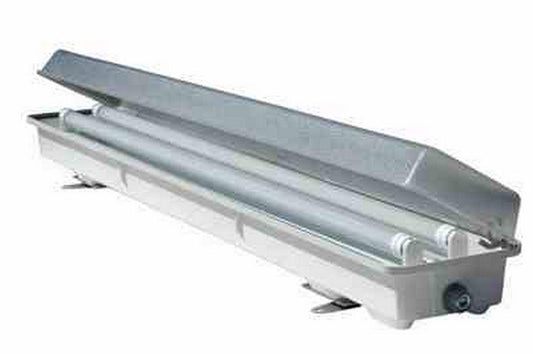 Class 1 Division 2 Fluorescent LED Light - Motion + Day/Night Sensor - Corosion Resistant