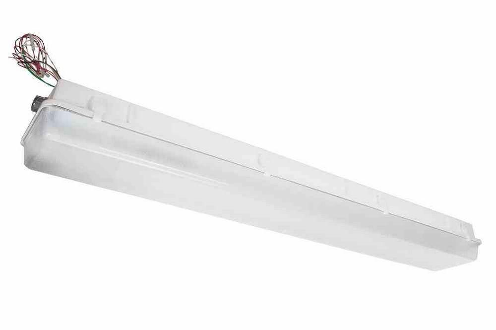 Class 1 Division 2 Emergency LED Light - 4' 2 lamp - Battery Backup - EMERGENCY ONLY - UL 924