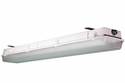 84W Hazardous Location Emergency LED Fixture - C1D2 - Motion + Day/Night Sensor - Battery Backup/Corrosion Resistant
