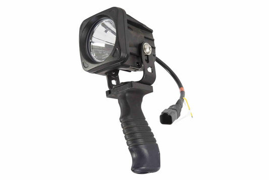 High Intensity 10 Watt LED Handheld Spotlight - 16' Coil Cord with Cigarette Plug