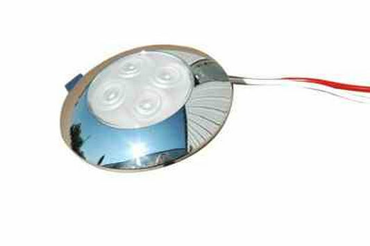 Larson 4 Watt Round LED Dome Light - Overhead Interior Lighting 12 VDC