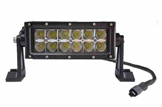 36W High Output LED Light Bar - 8†Length - 12 LEDs - 10-30V DC - IP68 Waterproof - 2640 Lumens