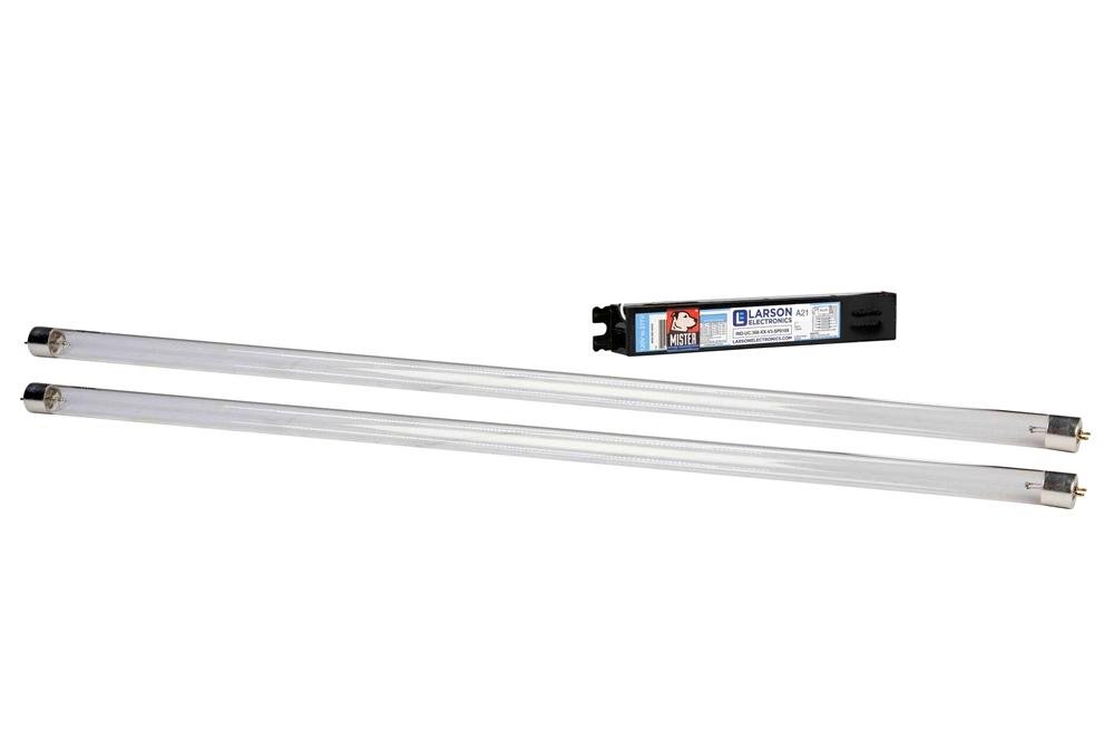 UVC Retrofit Kit - (2) 25W UV Lamps, (1) 120/240V Rated Ballast