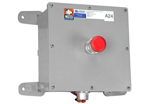 Emergency Stop Switch - 600V Rated, 20A - Single Pole Double Throw - Low Voltage Aux Contacts
