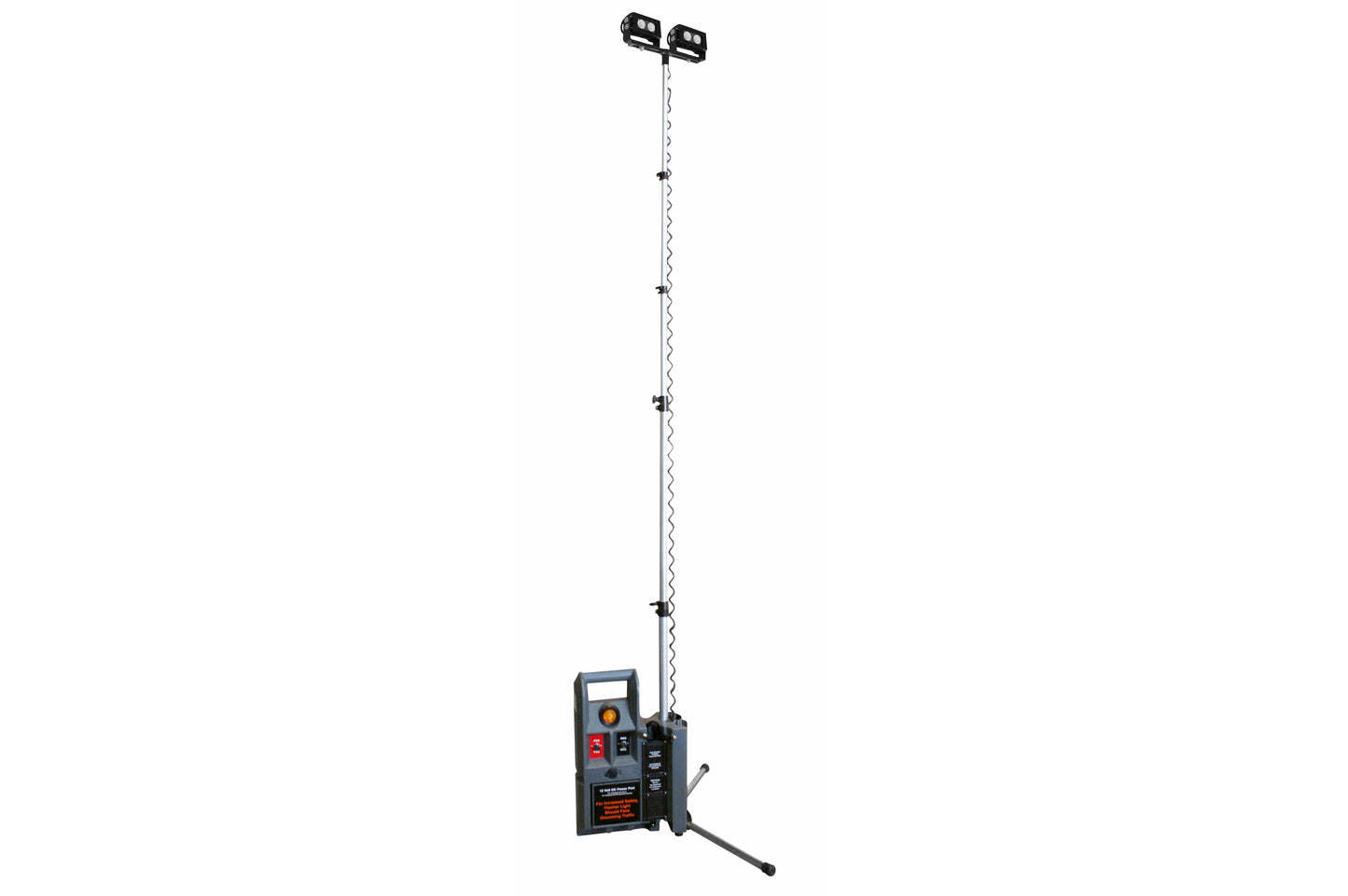 Larson 40W Portable Battery-Operated LED Light Fixture - Rechargeable - 3440 Lumens - 10 Hour Runtime