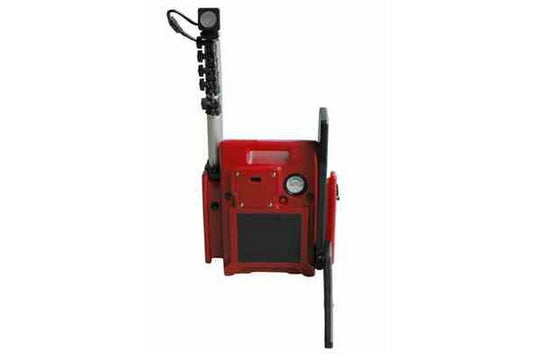 Portable, Rechargeable, Battery Powered Infrared LED Light Tower - Extends 3' to 8' - 33 Amp Hours