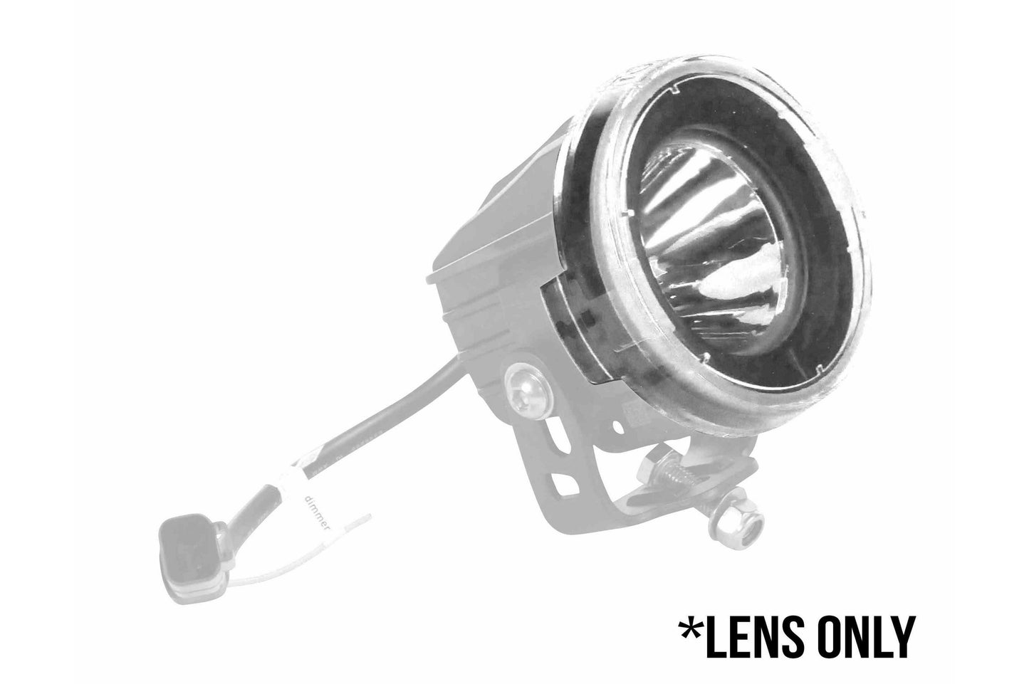 Larson Polycarbonate Snap On Diffuser Flood Lens for LED50WRE Series LED Light Fixtures