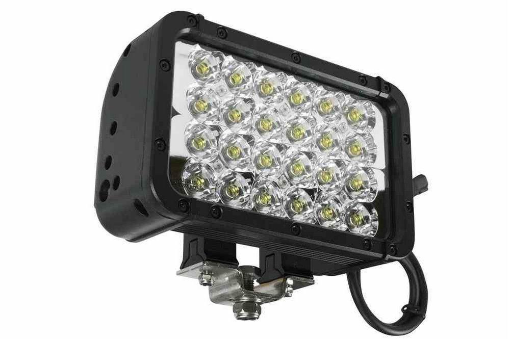 LED IR Emitter Light - 24 LEDs - 72 Watts - 900'L X 100'W Beam - 9-42 Volts- 850/940nm