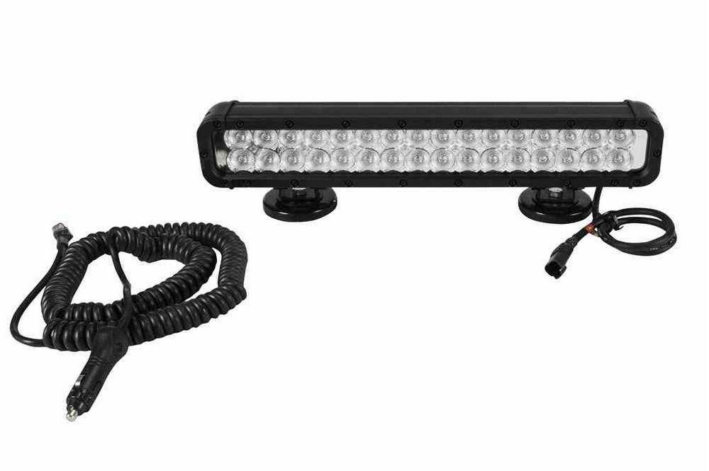 Infrared LED Light Bar w/ Magnetic Bases - Extreme Environment - 32, 3-Watt IR LEDs 750/850/940Nm
