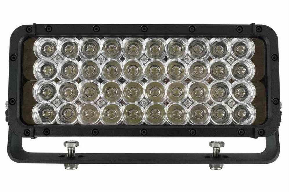 LED Light Emitter w/ Trunnion U-Bracket Mount - 40, 3-Watt LEDs - 9-42VDC - Extreme Environment