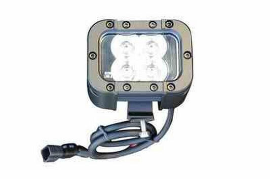 Colored LED Light Emitter - 12 Watts - 4 LEDs - 9-42VDC - Red, Blue, Green, Amber, White - IP68