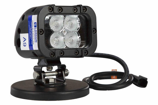 LED Light Emitter w/ Magnetic Mount Base - 12 Watts - 90'L X 70'W Spot Beam - 720 Lumen - 9-42VDC