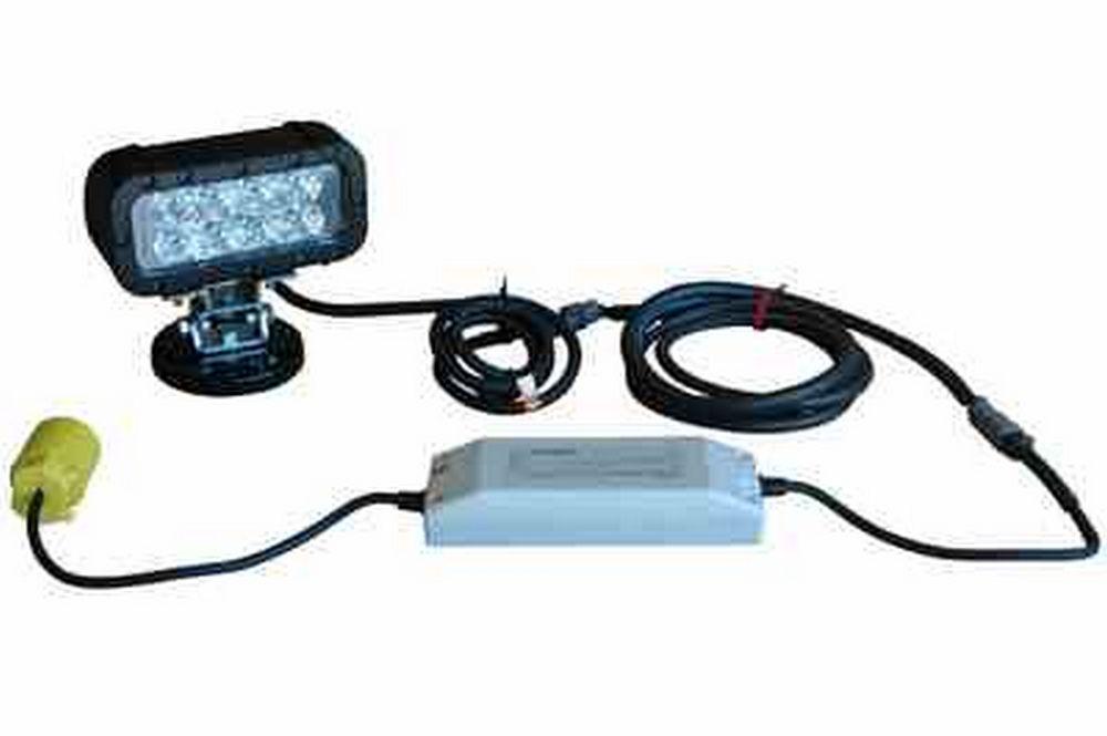 Magnetic Mount Medical Infrared LED Emitter - 8, 3-Watt LEDs - 850NM - 110VAC - 1440 Lumen