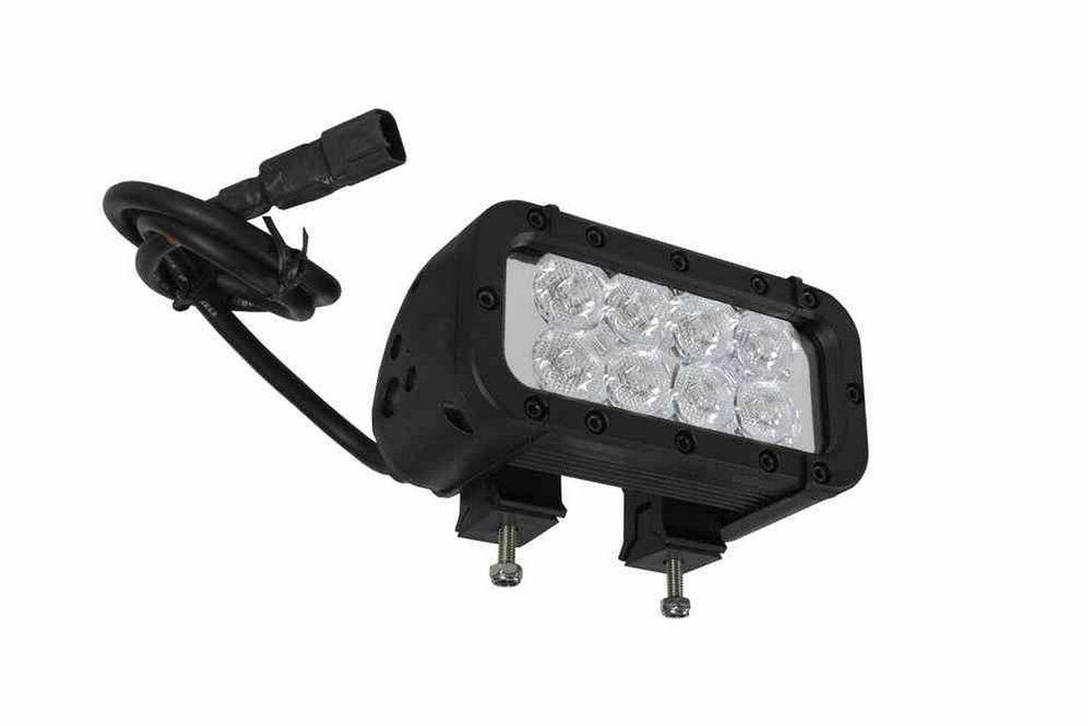 LED Light Emitter - 8, 3-Watt LEDs - 325' L x 70' W Beam - 9-42V - Extreme Environment - 1440 Lumen