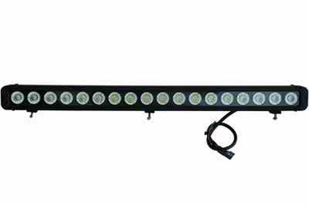 High Intensity LED Light Bar - 18, 10-Watt LEDs - 9-46VDC - 15,480 Lumen - Extreme Environment
