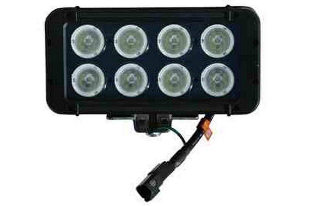 High Intensity LED Light Bar - 8, 10-Watt LEDs - 6880 Lumens - Extreme Environment - 9-46 VDC