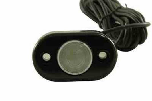 Larson Single LED Surface Mount Light in Billet Aluminum Frame - Flat Frame