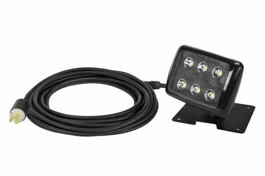 6W LED Light Emitter - Waterproof - 120VAC or 12/24VDC - 10' 16/3 SOOW Cord w/ General Area Cord Cap