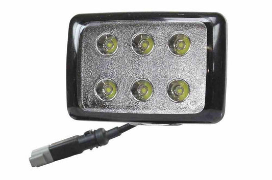 6W High Output LED Light - (6) 1W LEDs -Waterproof - DT04-2P Female Deutsch Connector - Shatterproof