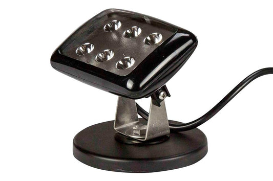Magnet Mount High Output LED Light Emitter - 6 Watts - Waterproof - 120V or 12/24VDC - Pigtail