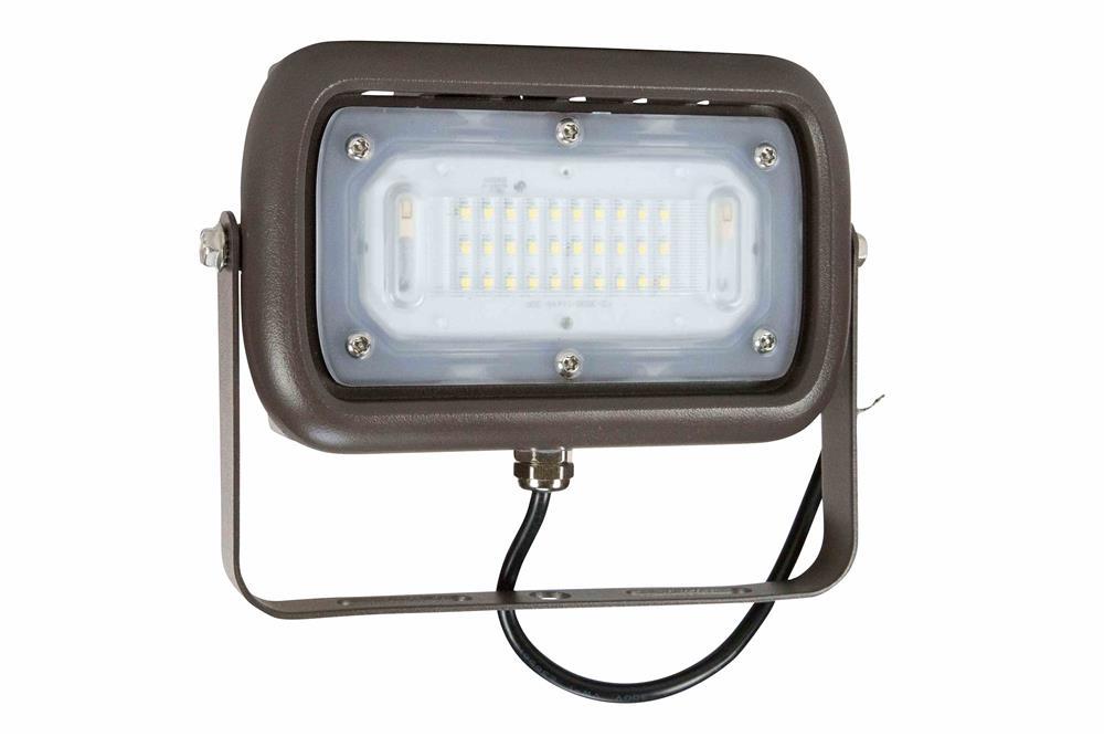 45 Watt LED Flood Light - 5100 Lumens - 120-277V AC - IP66 Rated - Trunnion Mount