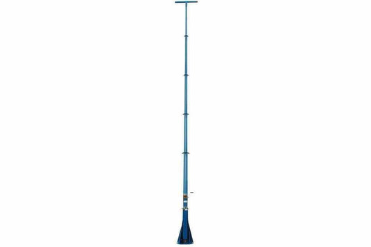24 Foot Five Stage Fixed Mount Light Mast - Extends up to 24' - Collapses Down to 8' - 200 Lb Capacity