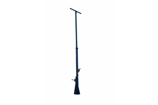 25 Foot Telescoping Light Mast - 15-25' Fold Over Light Tower - 360° Rotating Boom - High Mast Light