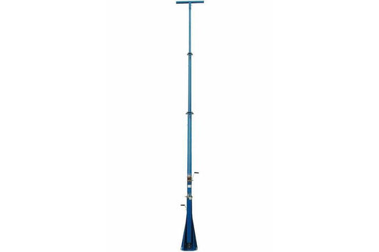 17 Foot Telescoping Light Mast - 8-17' Hydraulic Three Stage Light Tower - 360° Rotating Boom