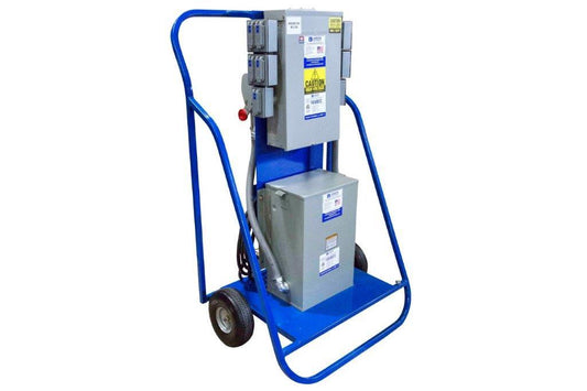 Larson Portable Power Distribution - 480V 3PH - 100A MCB - (4) Receptacles - Camlocks - N3R