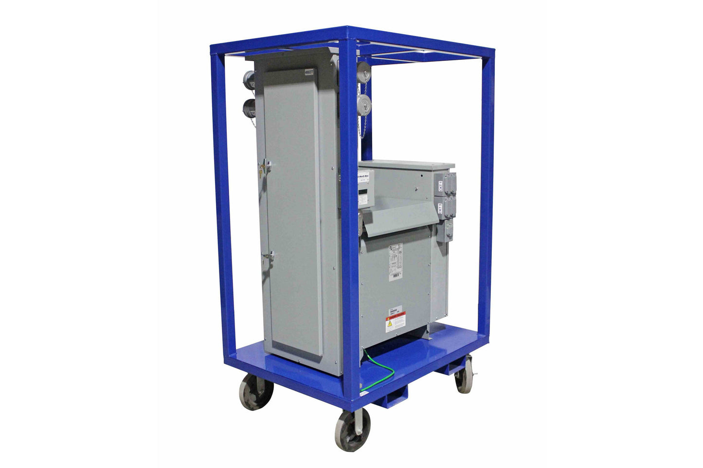 Larson Power Distribution System - 25 KVA - 2x 100A & 60A 480V Outlets - Emon Submeter - 10x 5-20 & 2x L530