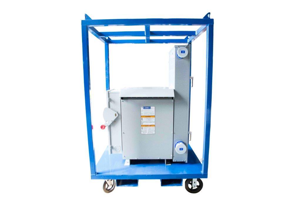 Larson 45 KVA Power Distribution Panel - 380V to 240D/120V 3PH - (9) 320R6W - GFCI Breakers