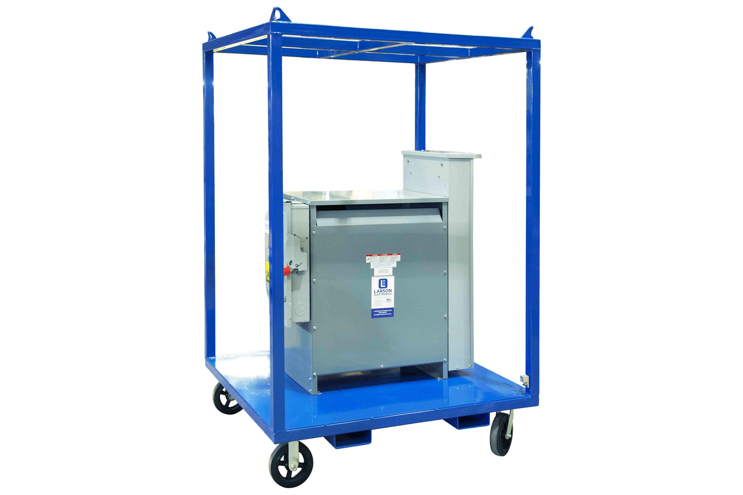 Larson 75KVA Power Distribution System - 480V to 208Y/120V 3PH - (3) 5100R9W - 75' #4 Type W Cord