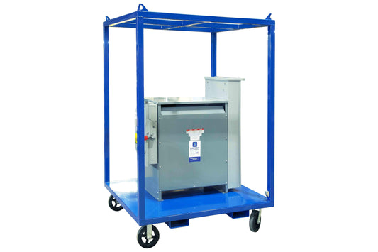 Larson 75KVA Power Distribution System - 480V to 208Y/120V 3PH - (3) 5100R9W - 75' #4 Type W Cord