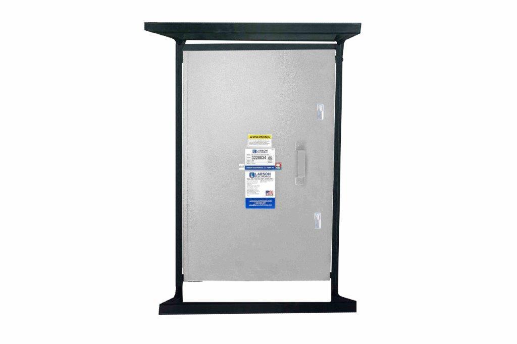 Larson 1200-Amp Portable I-Line Panel Distribution System - 600V 3PH - Camlock Inputs - Camlock & Lug Outputs