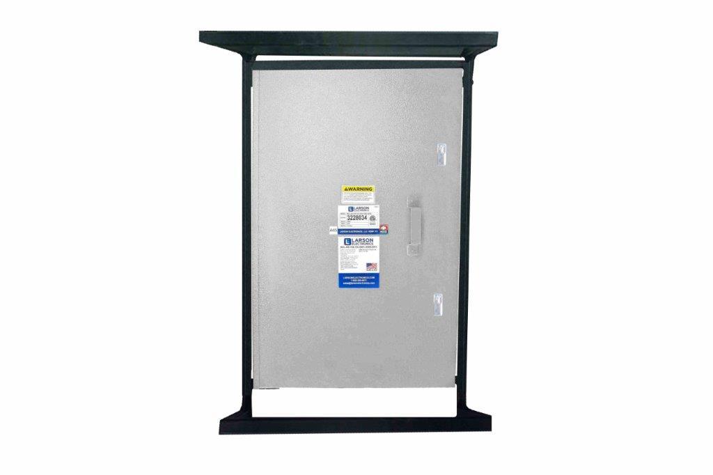 Larson 1200-Amp Portable I-Line Panel Distribution System - 600V 3PH - Camlock Inputs - Camlock & Lug Outputs