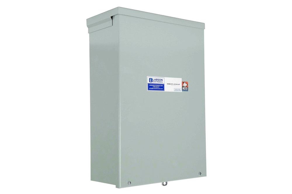 840W Delta to DC Transformer - 480V Delta to 12V DC - 70 Amps, Fan Cooled - N3R
