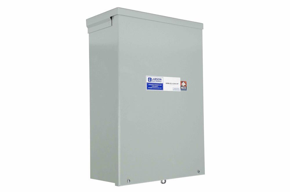 NEMA Type 3R Hinged Enclosure Box - 12" x 18" x 6" - External Mounting Brackets - Padlock Ready