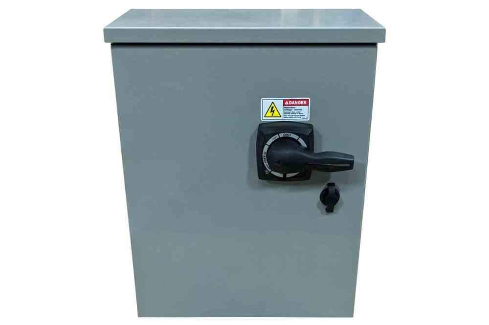 Larson 3HP Industrial Combination Motor Starter - 230V 1PH - 25A Max - Manual On/Off Switch - N3R