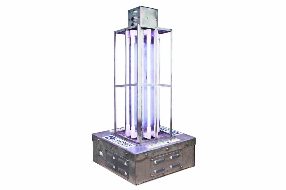 *RENT* Industrial Far-UV Sanitation Light - Kills 99% of Viruses - 500 sq.ft. Area - (4) Far-UVC Lamps - Digital Timer - 25' SOOW Cord