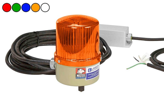 Class II Strobe Light with Motion Sensor - 110-120V AC - 54 Flashes Per Minute - 4 Color Options