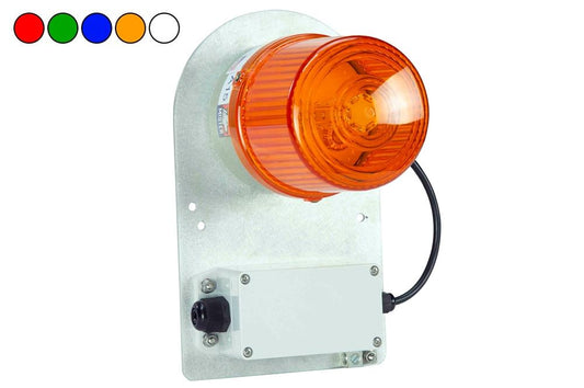 Class II Strobe Light with Motion Sensor - 110-120V AC - 54 Flashes Per Minute - 5 Color Options - 20' 16/2 SOOW