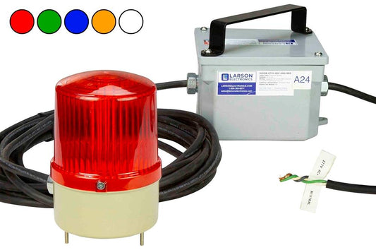 Class II Strobe Light with Motion Sensor - 277V AC - 54 Flashes Per Minute - 4 Color Options