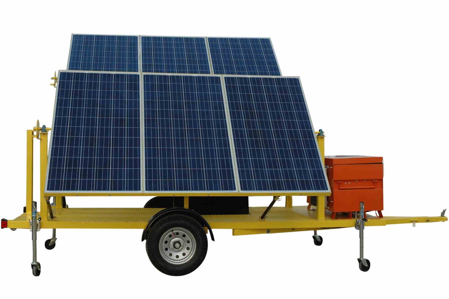 Larson 1.8KW Solar Power Generator - 120V Output - (6) 300W Panels, (14) 80A Li-ion Batteries - (2) 5-30R - All Weather