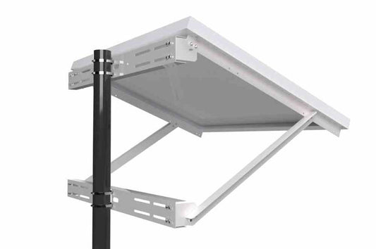 330W Solar Panel - 72 Cell Module - Anodized Aluminum Frame - Mounting Kit