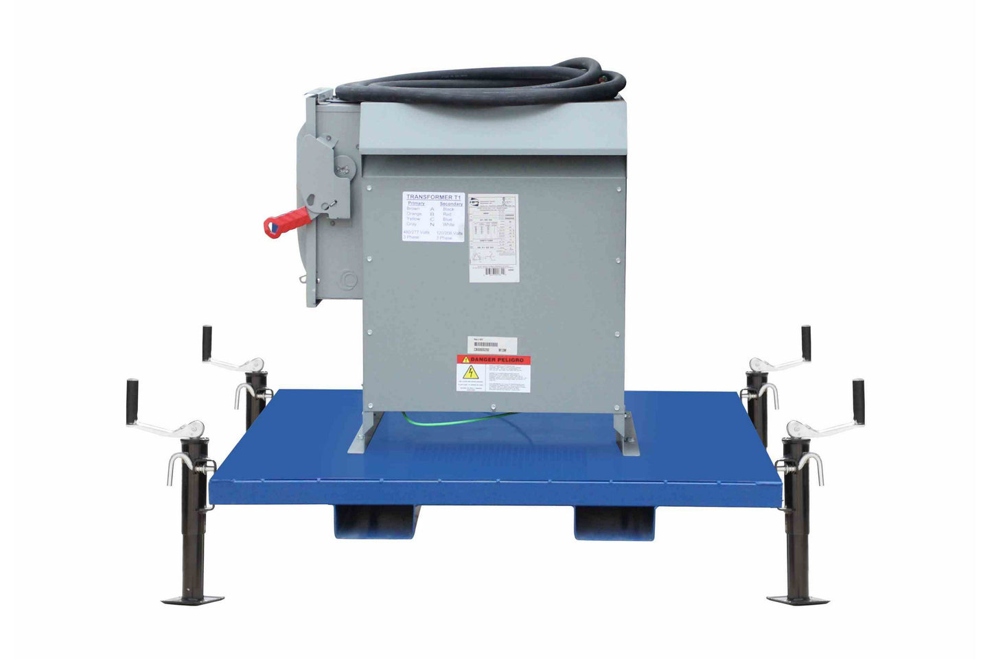 Larson 150kVA Power Distribution - 480V-208Y/120 - (3) 225A Remote 42CKT Panels - Active Surge Protetion