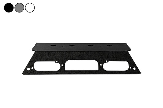Larson Antenna Mounting Plate - 2019 Ford Superduty F250 Aluminum Trucks w/ LED 3rd Brake Lights - (4) 3/4" NMO Mount